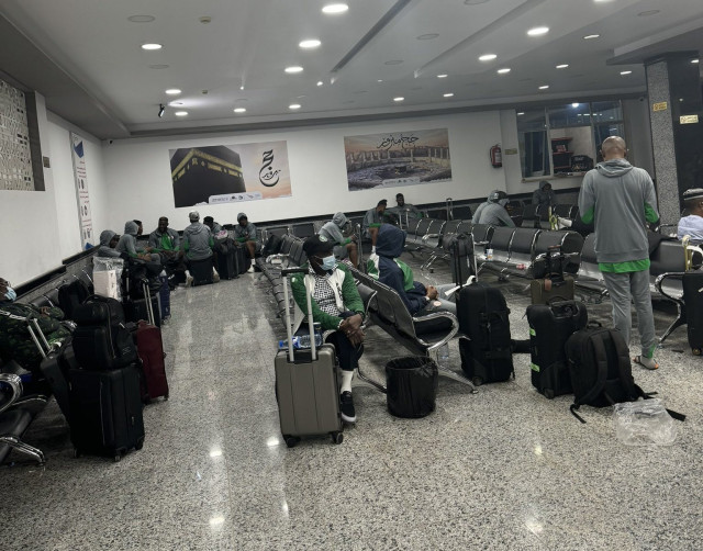 Super Eagles stranded for 12 hours at Al Abraq International Airport in Libya